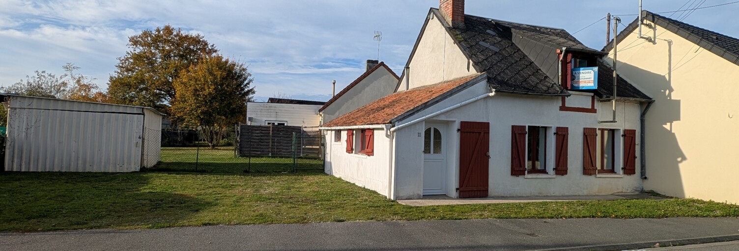 Maison 2 Pièces 45 m² à vendre à Mâron (36120)