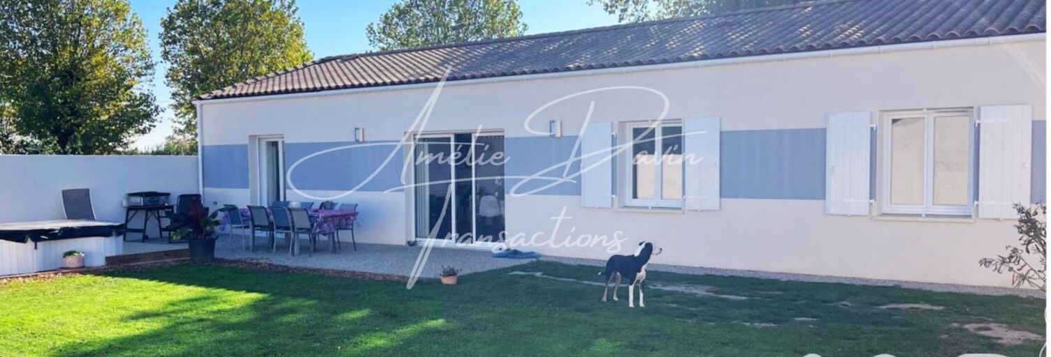 Maison 6 Pièces 135 m² à vendre à Saint-Agnant (17620)