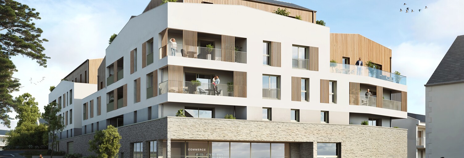 Appartement neuf T2, T3, T4 Pièce 45 à 85 m² à vendre à Mauves-sur-Loire (44470)