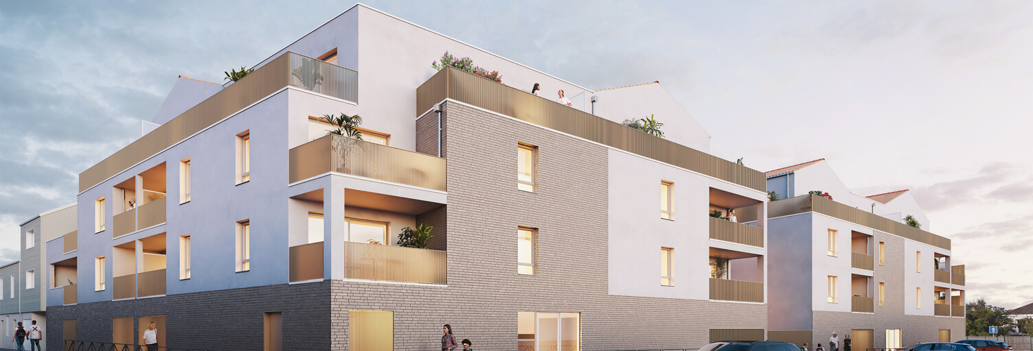 Appartement neuf T2, T3 Pièce 44 à 84 m² à vendre à Saint-Julien-de-Concelles (44450)