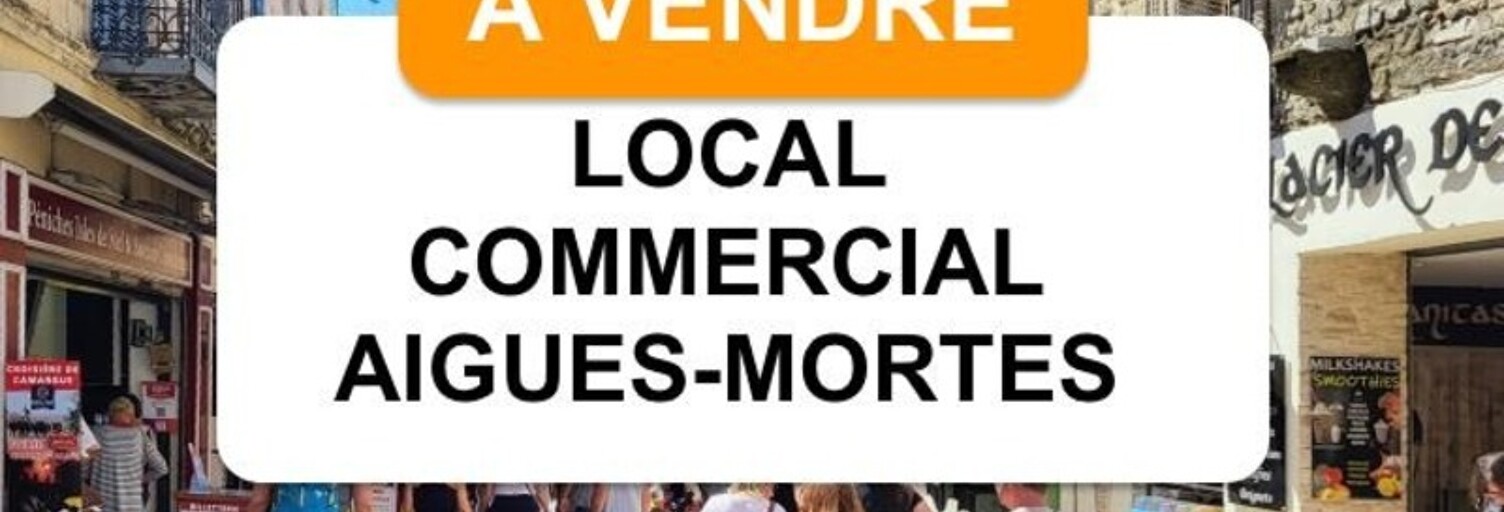 Commerce 1 Pièce 50 m² à vendre à Aigues-Mortes (30220)