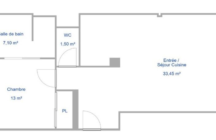 06300 - NICE LE PORT - APPARTEMENT - GRAND 2 PIECES - PROXIMITE DE LA PLAGE — photo 4