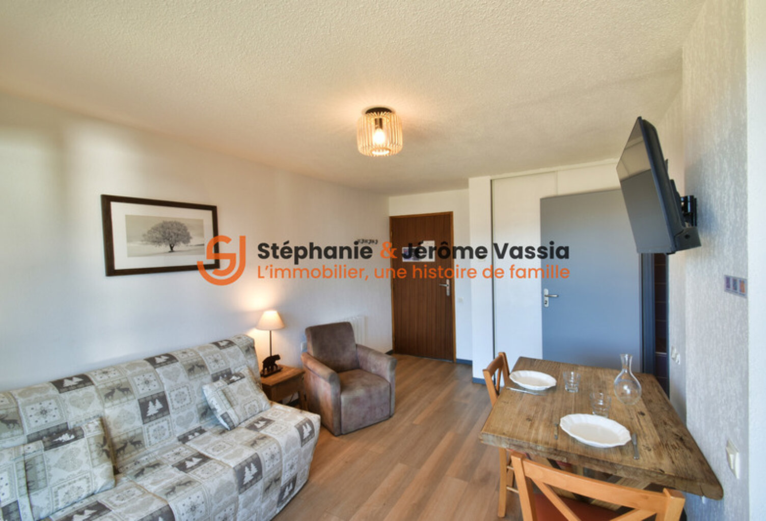 Studio avec balcon et vue panoramique à Peyragudes — photo 1