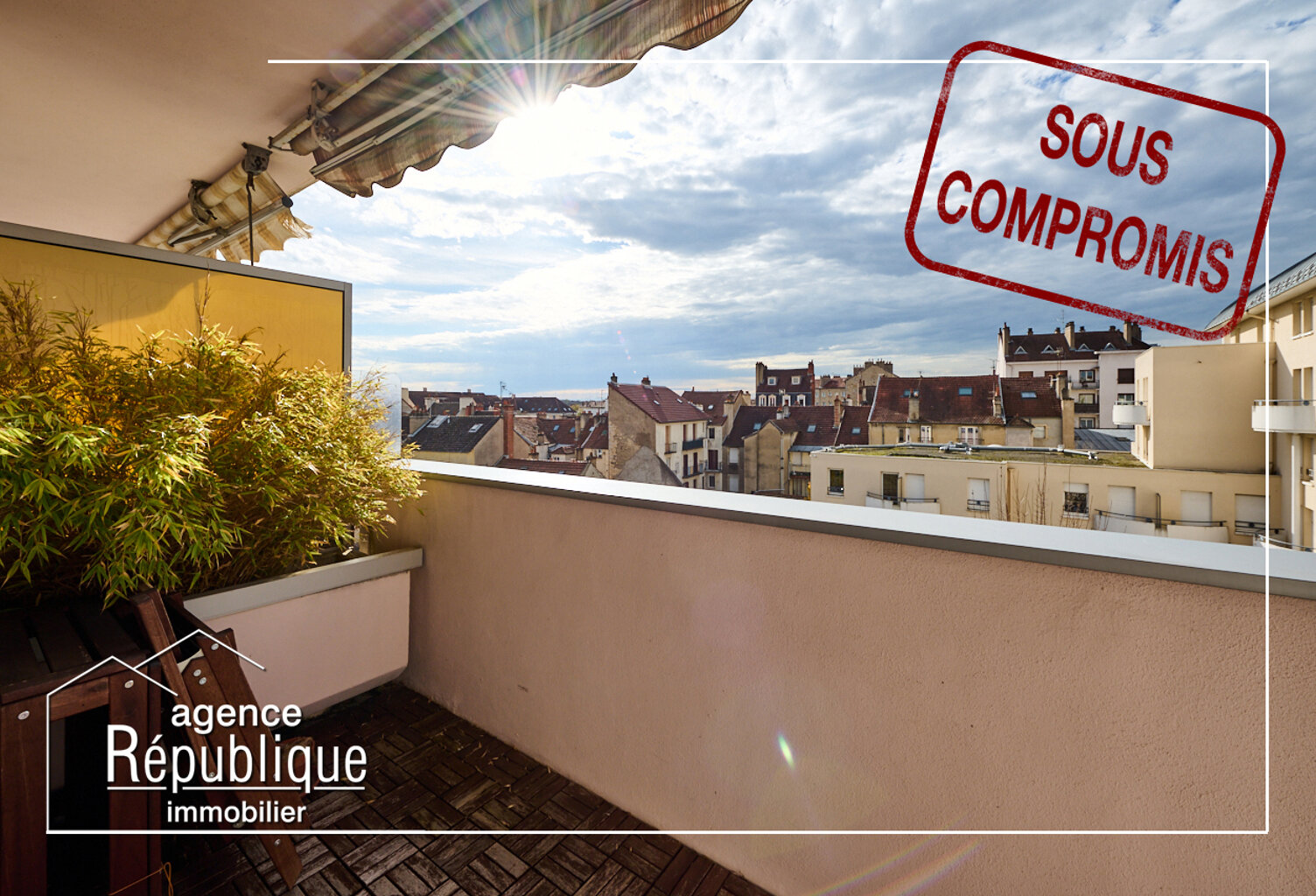 T2 avec balcon, quartier Wilson — photo 1