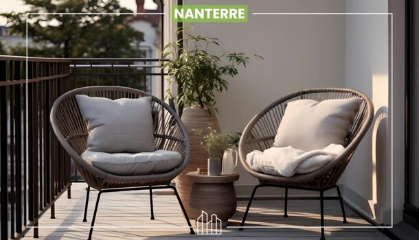 Appartement 4 pièces  à vendre Nanterre 92000