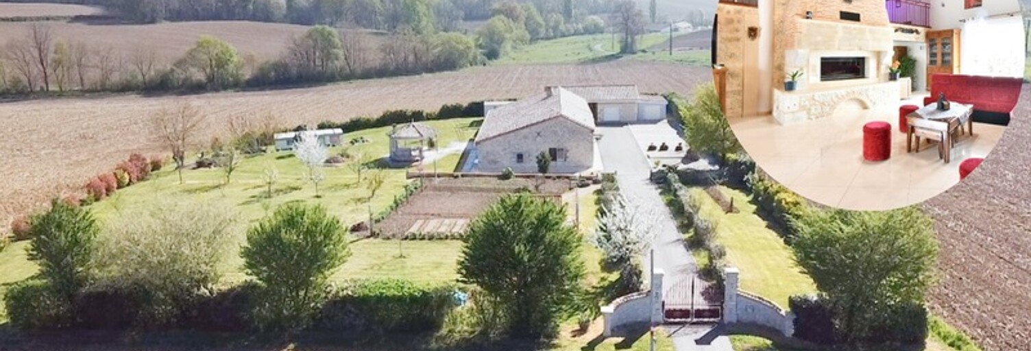 Maison 8 Pièces 260 m² à vendre à Cancon (47290)