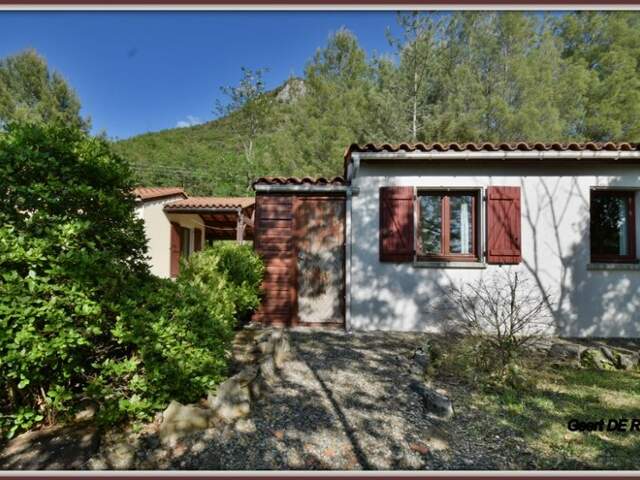 Dpt Aude (11), à vendre QUILLAN maison P3 de 50 m² - Terrain de 400,00 m² - Plain pied — photo du bien
