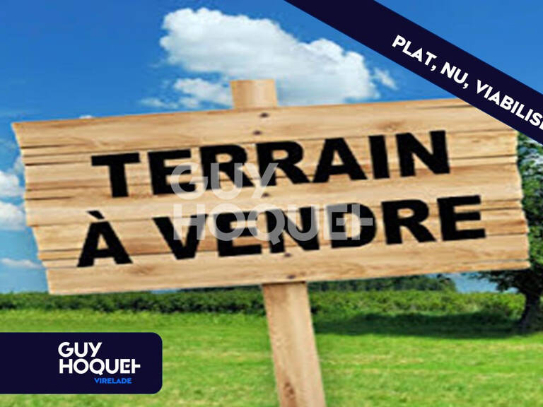 Terrain plat, nu et viabilisé de 520 m2 — photo 1