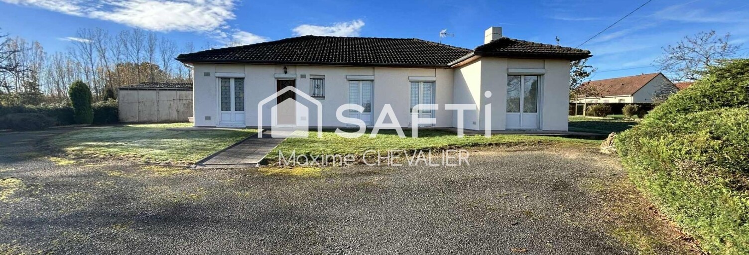 Maison 4 Pièces 103 m² à vendre à Montgivray (36400)