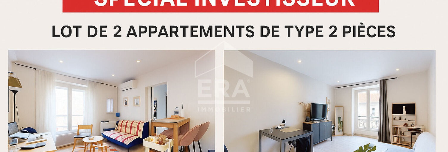 Appartement 4 Pièces 61 m² à vendre à Nice (06000)