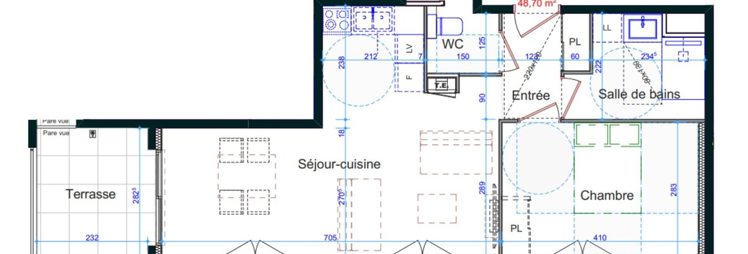 Appartement 2 Pièces 49 m² à vendre à Lyon 5 (69005)