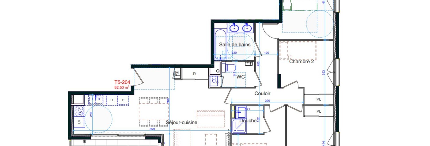 Appartement 5 Pièces 93 m² à vendre à Lyon 5 (69005)