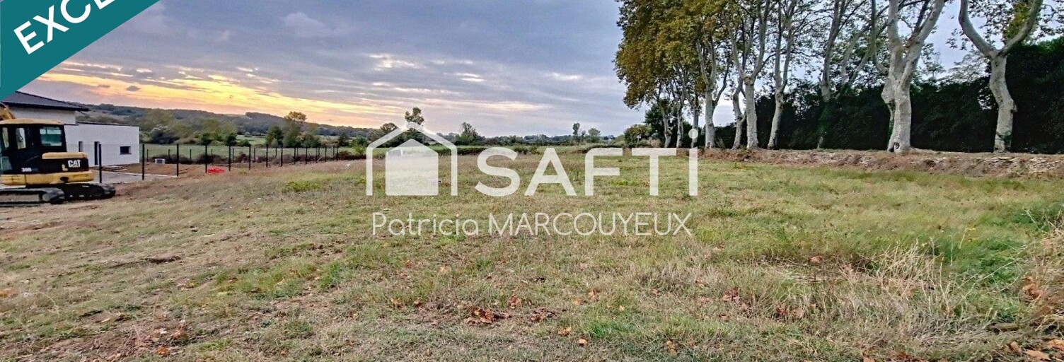 Terrain  873 m² à vendre à Villespy (11170)