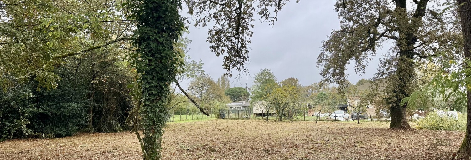 Terrain  1163 m² à vendre à Louchats (33125)
