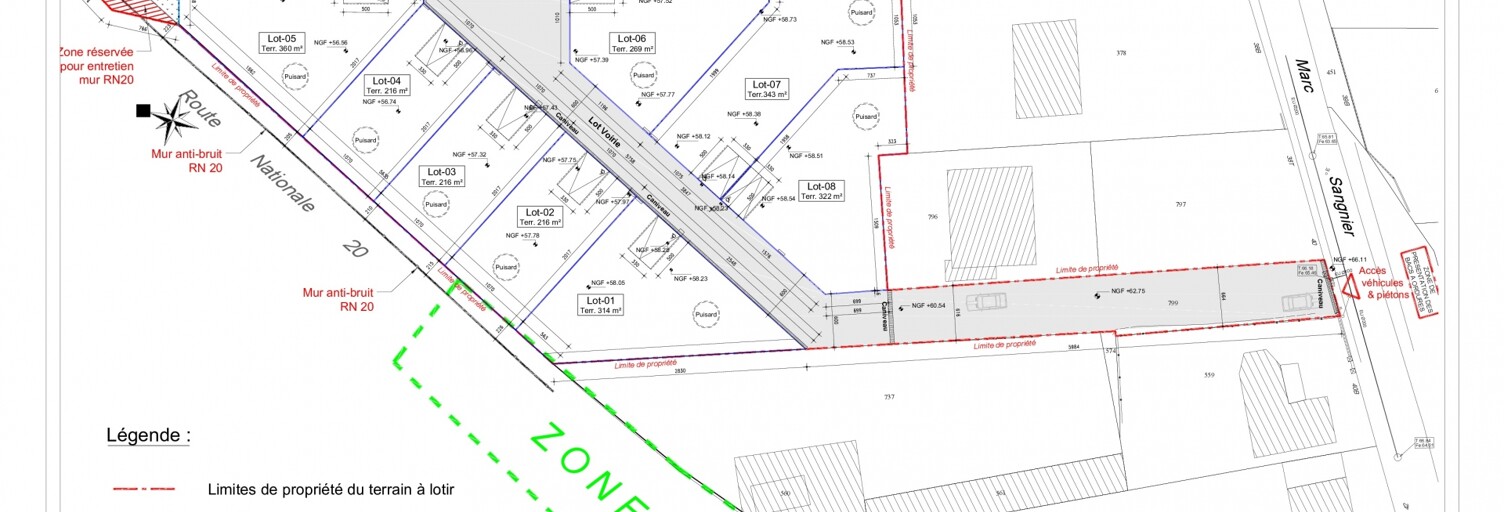Terrain  216 m² à vendre à Arpajon (91290)