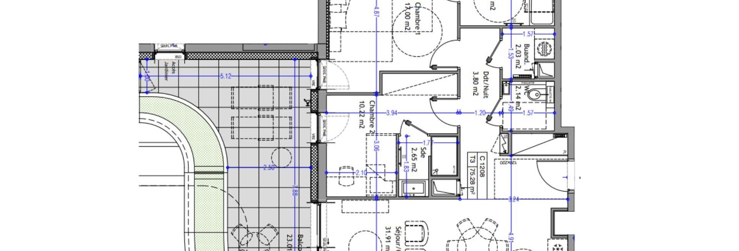 Appartement 3 Pièces 75 m² à vendre à Aix-les-Bains (73100)