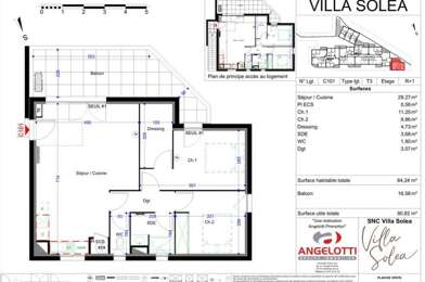 Appartement 3 pièces 274900 €