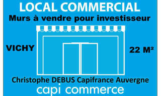 Commerce 1 Pièce 22 m² à vendre à Vichy (03200)