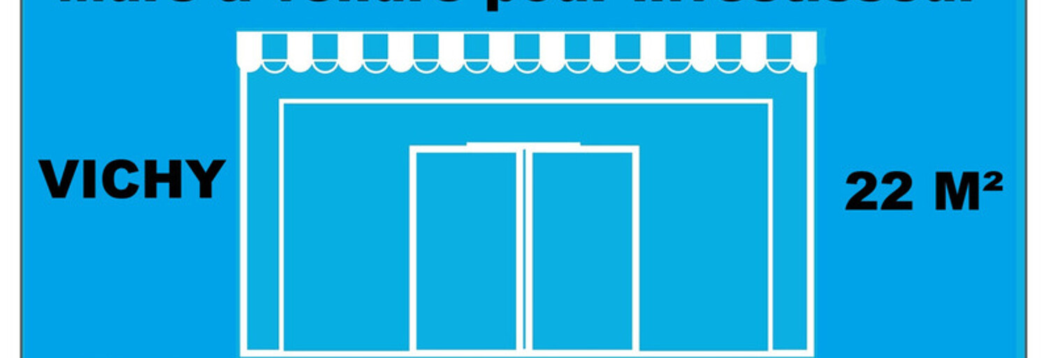 Commerce 1 Pièce 22 m² à vendre à Vichy (03200)