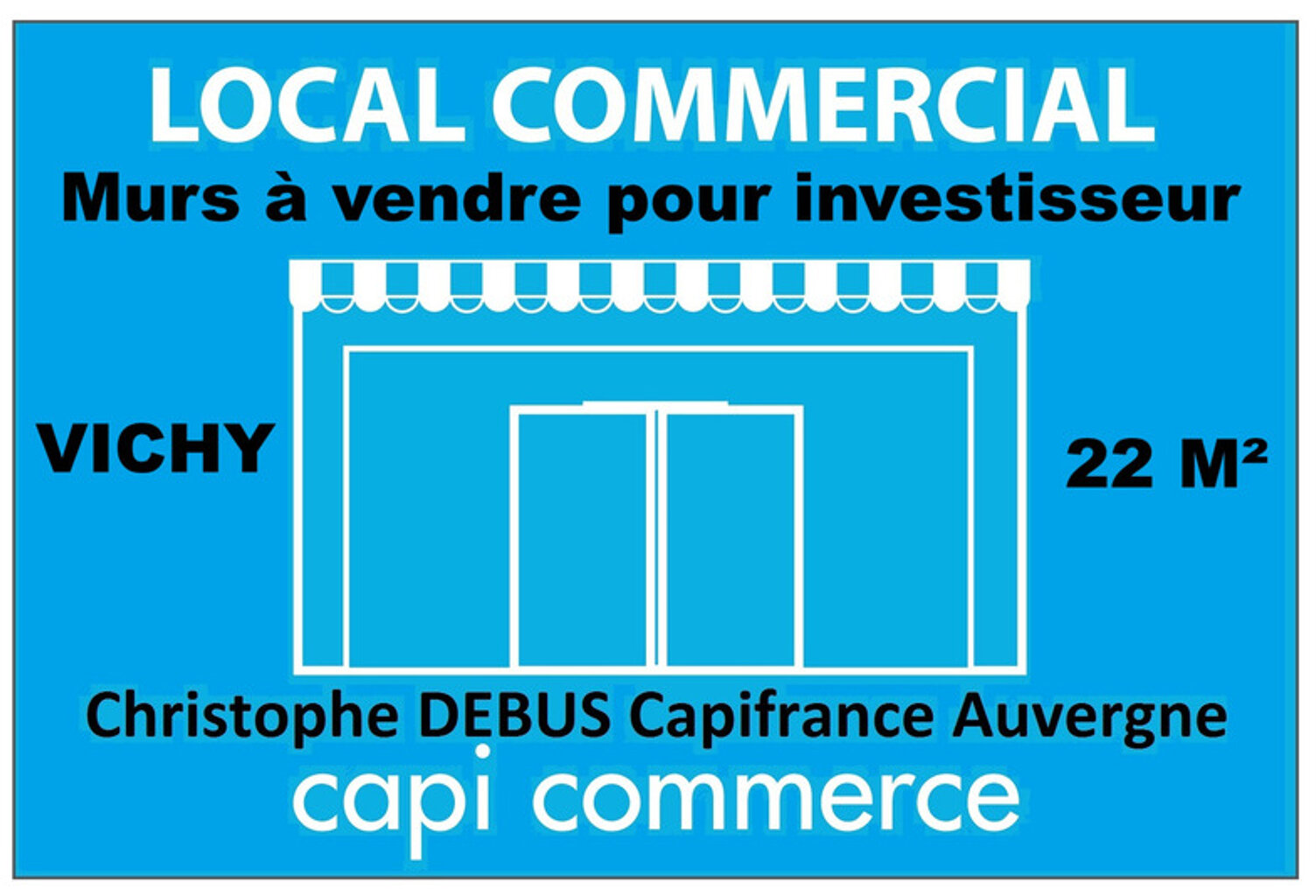 Murs d'un magasin à vendre VICHY (03) — photo 1