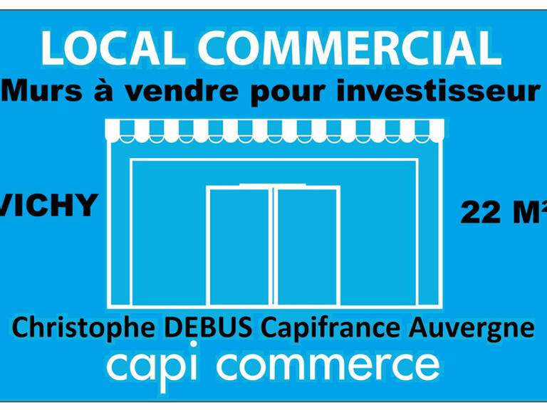 Murs d'un magasin à vendre VICHY (03) — photo 1