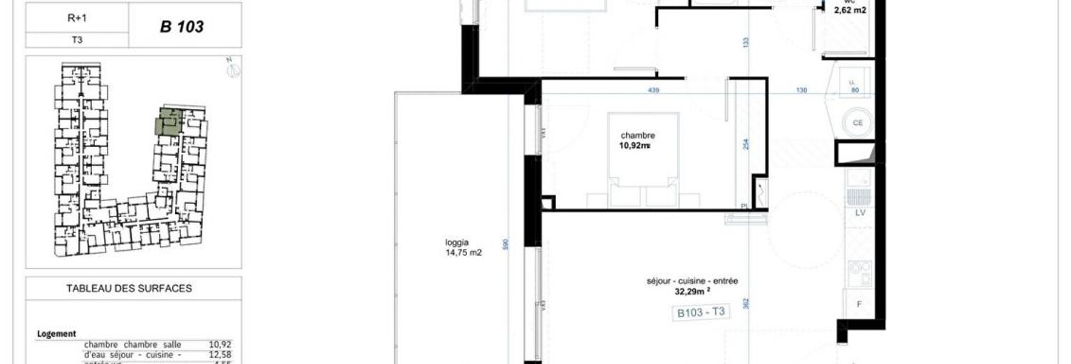 Appartement 3 Pièces 62 m² à vendre à Narbonne (11100)