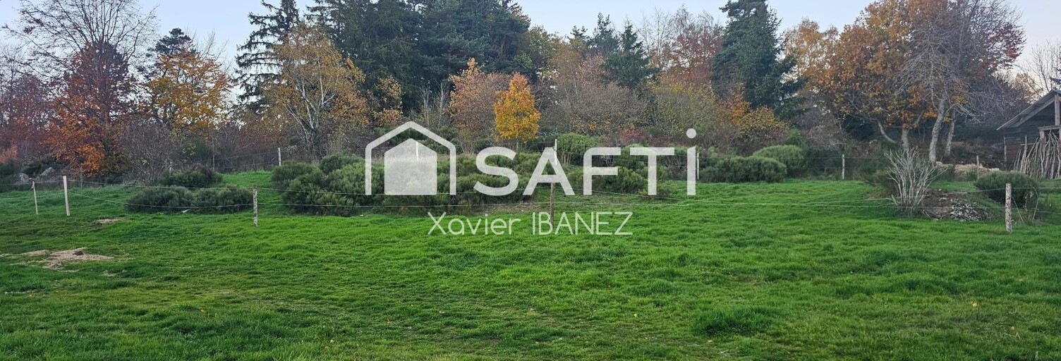 Terrain  1300 m² à vendre à Saint-Alban-sur-Limagnole (48120)