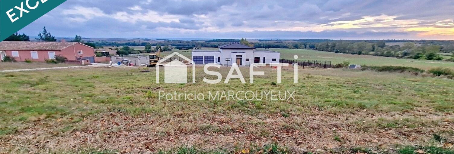 Terrain  1000 m² à vendre à Villespy (11170)