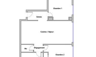 Appartement 3 Pièces 48 m² à vendre à Courbevoie (92400)