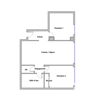 Appartement 3 pièces 299000 €