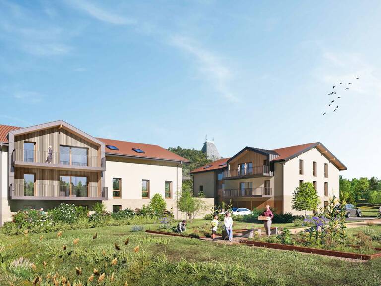 EXCLUSIF ! T3 + BALCON ENSOLEILLÉ – RÉSIDENCE 2 ÉTAGES – SAINT-SIXT (74800) – 286 000 € — photo 1