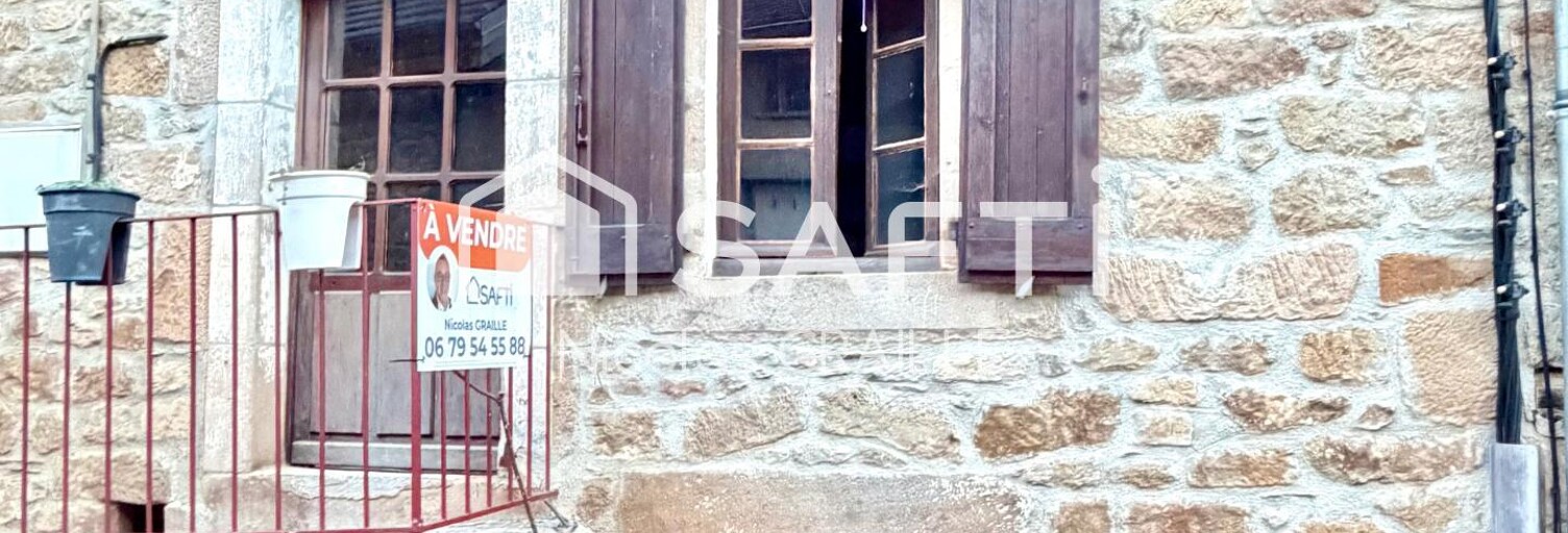 Maison 3 Pièces 70 m² à vendre à Saint-Beauzély (12620)