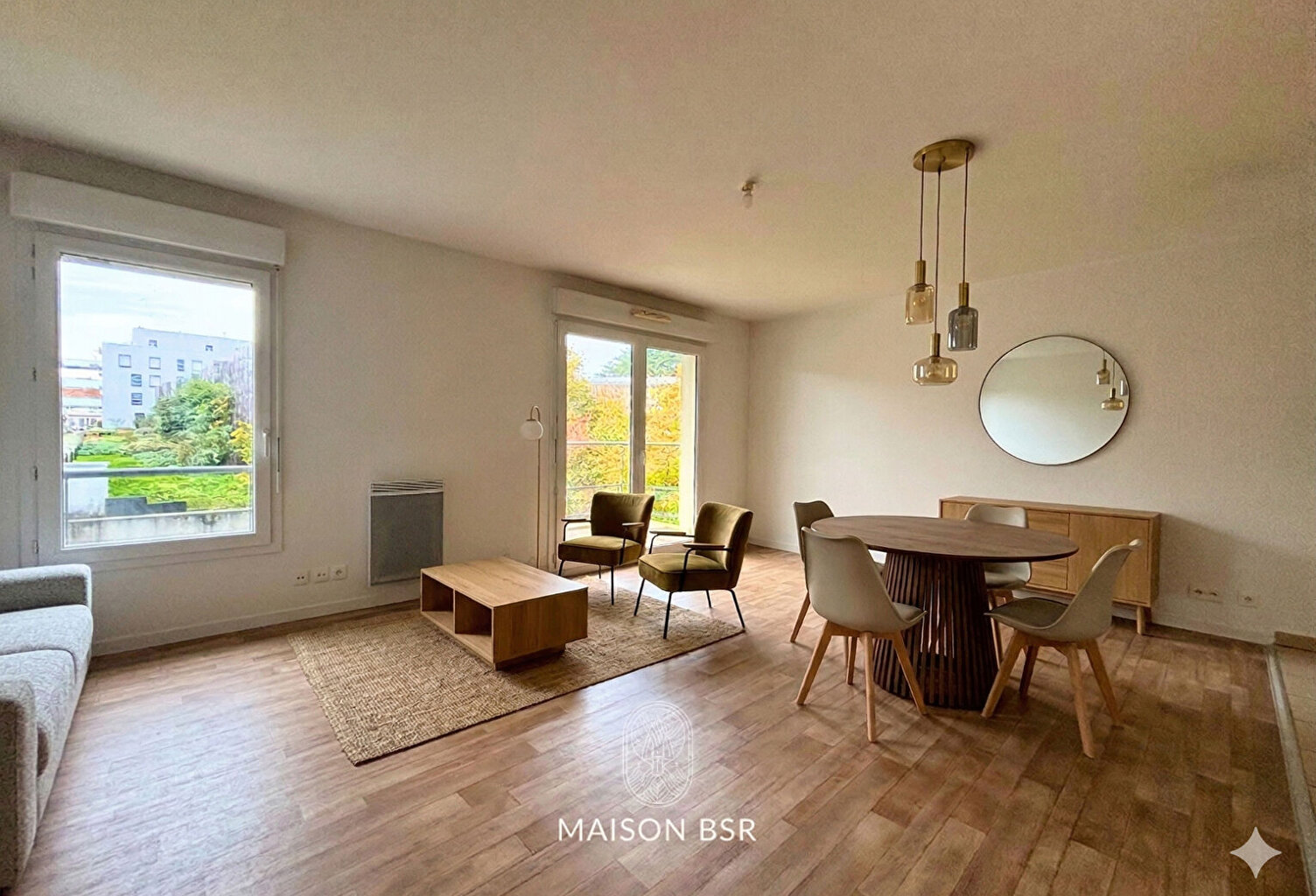 T2 de 52 m² - Bourg Saint-Herblain - Balcon & Parking — photo 1
