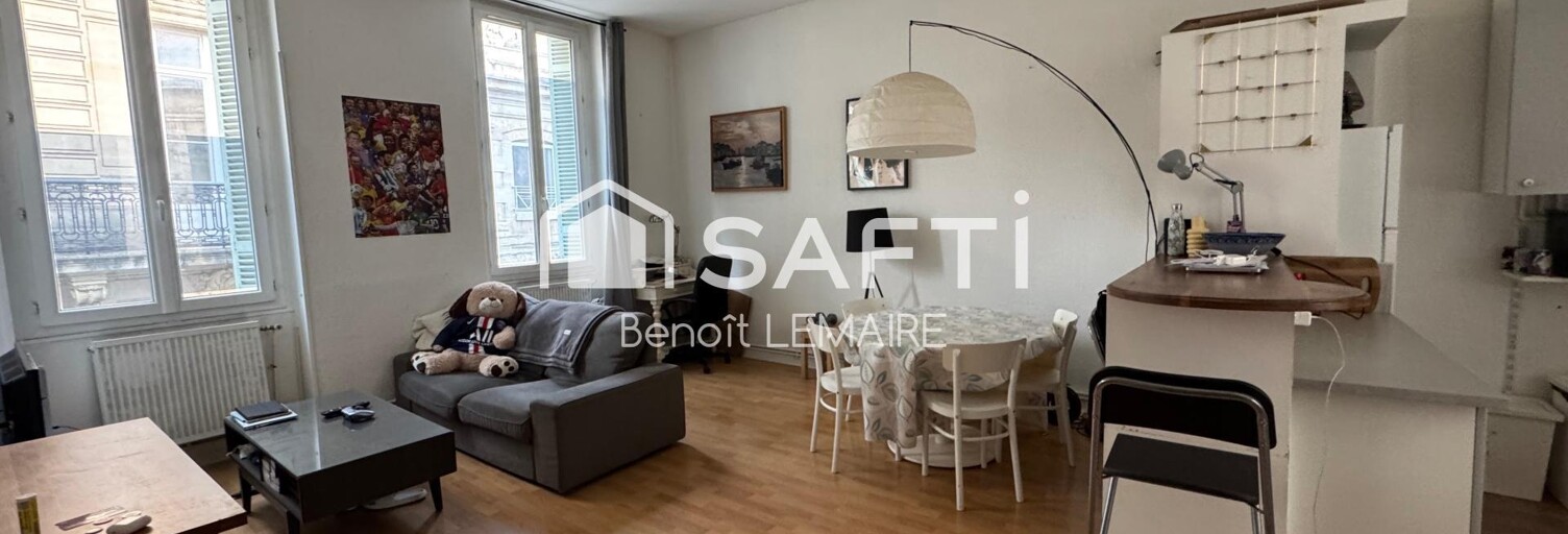 Appartement 2 Pièces 48 m² à vendre à Bordeaux (33300)