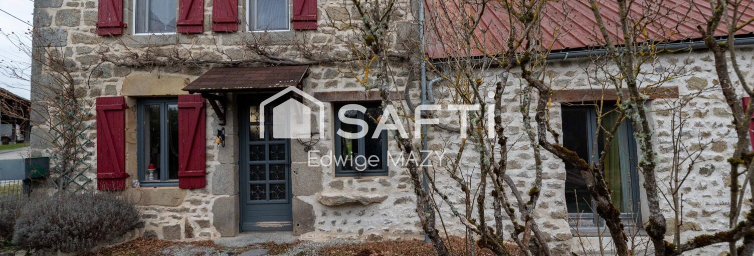 Maison 6 Pièces 141 m² à vendre à Mainsat (23700)