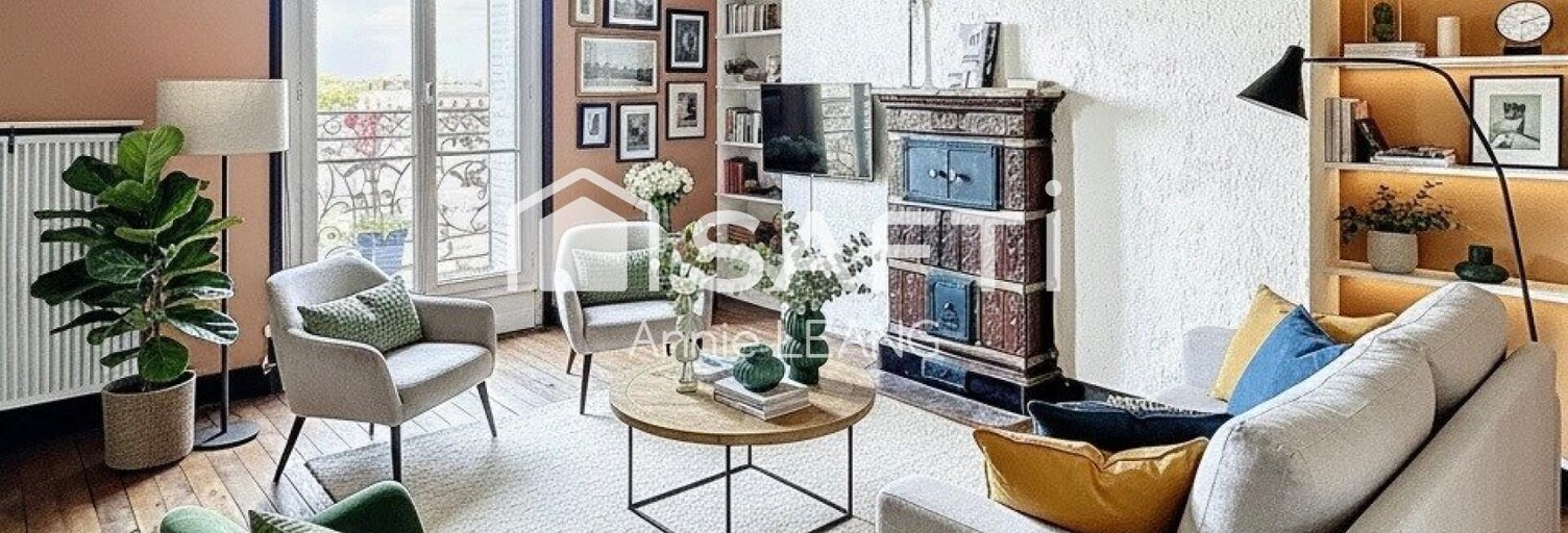 Appartement 4 Pièces 85 m² à vendre à Paris 19 (75019)