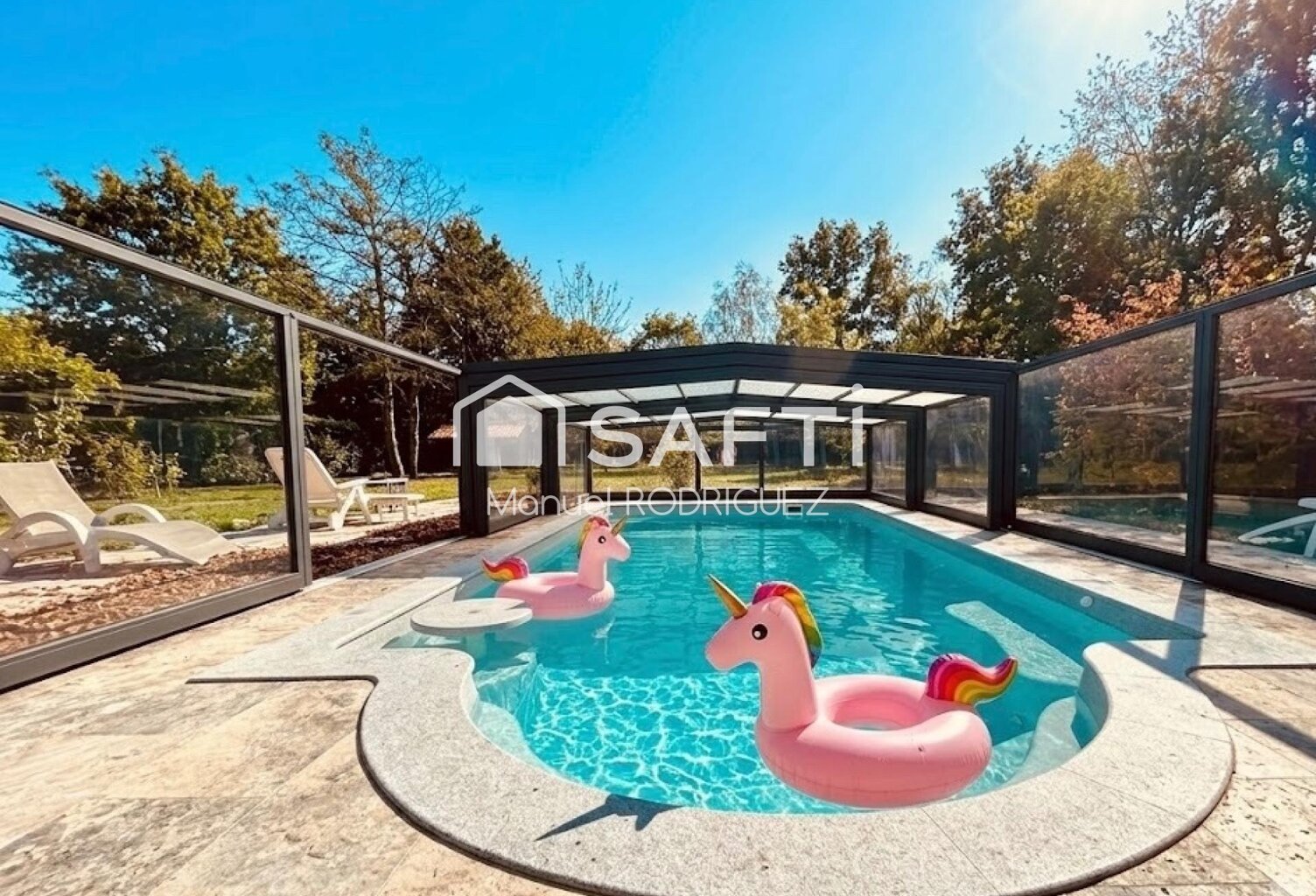 Maison ossature bois de 110m2 sur terrain de 5200m2 entièrement clos — photo 1