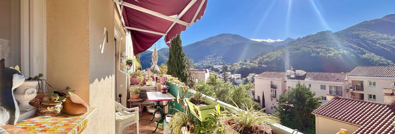 Appartement 2 Pièces 61 m² à vendre à Amélie-les-Bains-Palalda (66110)