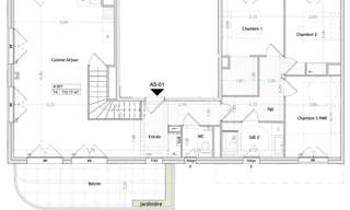 Appartement 4 Pièces 115 m² à vendre à Montpellier (34070)