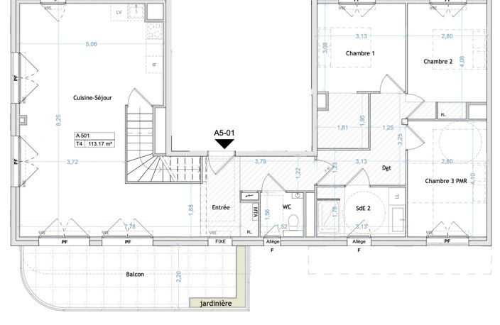 Vente Appartement 4 pièces — photo 2