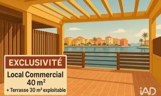 Commerce  40 m² à vendre à Le Barcarès (66420)