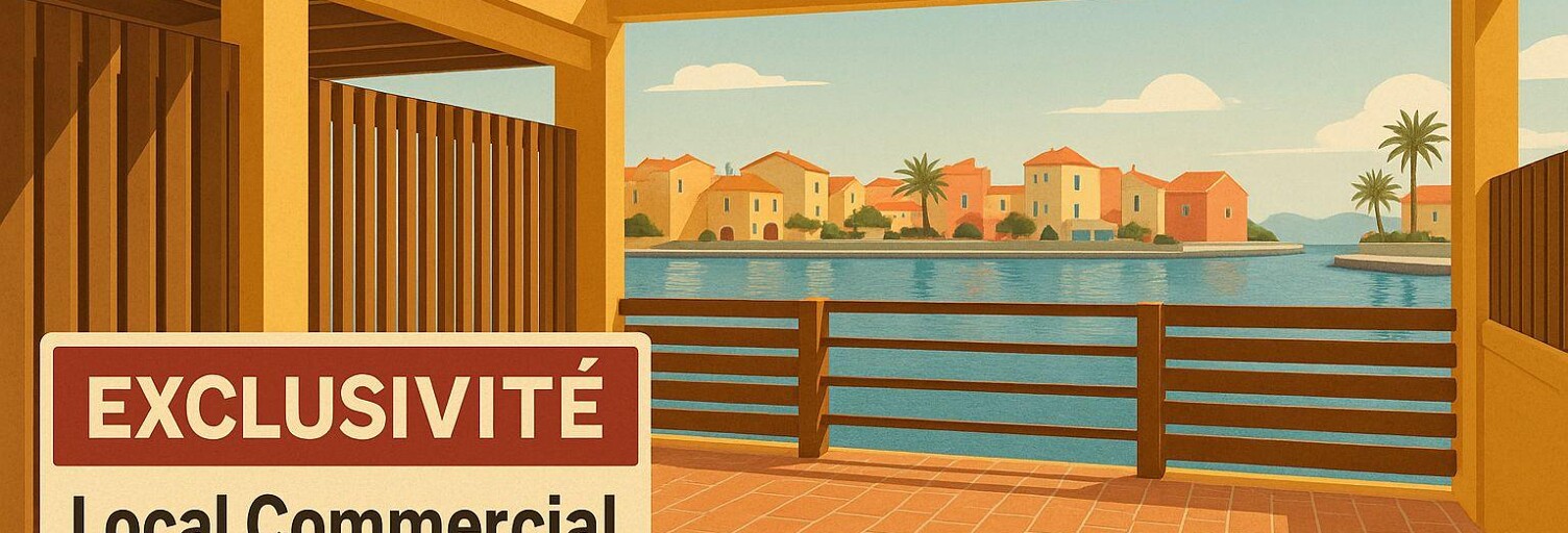 Commerce  40 m² à vendre à Le Barcarès (66420)