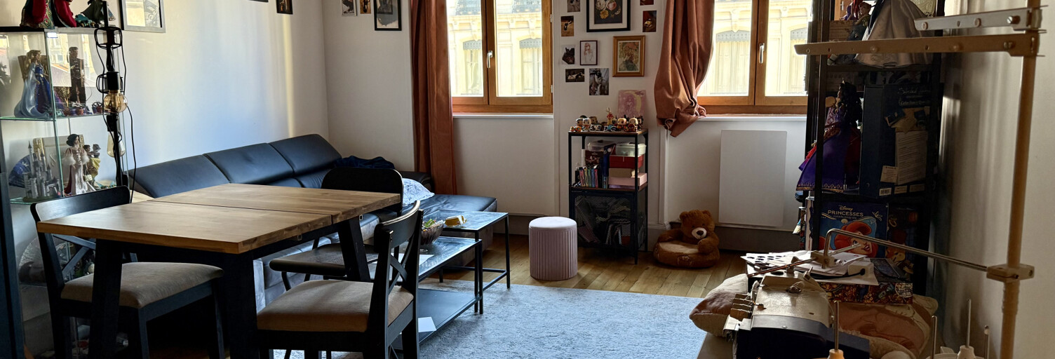 Appartement 2 Pièces 53 m² à louer à Lyon 1 (69001)