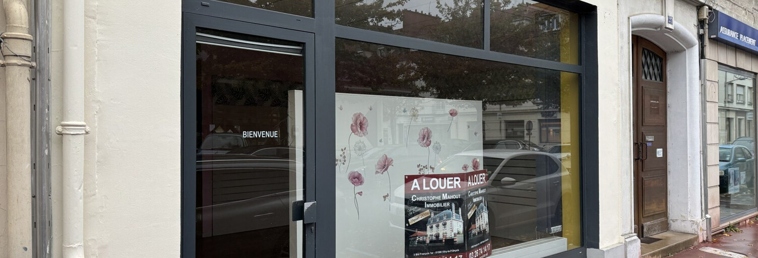 Commerce  60 m² à louer à Vitry-le-François (51300)