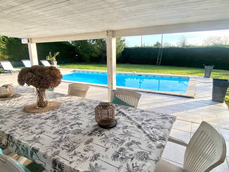 Maison d'architecte T5 (DPE C/A) de 5 pièces à BASCONS (40) avec piscine, au calme et de très belles prestations — photo 1