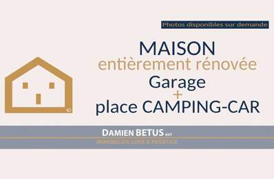 Maison à vendre 4 pièces COEX (85), plain-pied, jardin, garage, emplacement camping-car — photo du bien