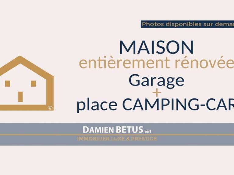 Maison à vendre 4 pièces COEX (85), plain-pied, jardin, garage, emplacement camping-car — photo 1