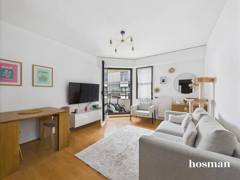 Lumineux 2 pièces avec balcon - Rue Jules Guesde, Levallois-Perret — photo 1
