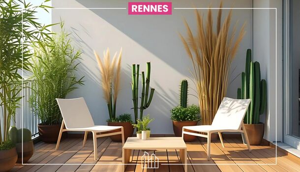 Appartement 3 pièces  à vendre Rennes 35000