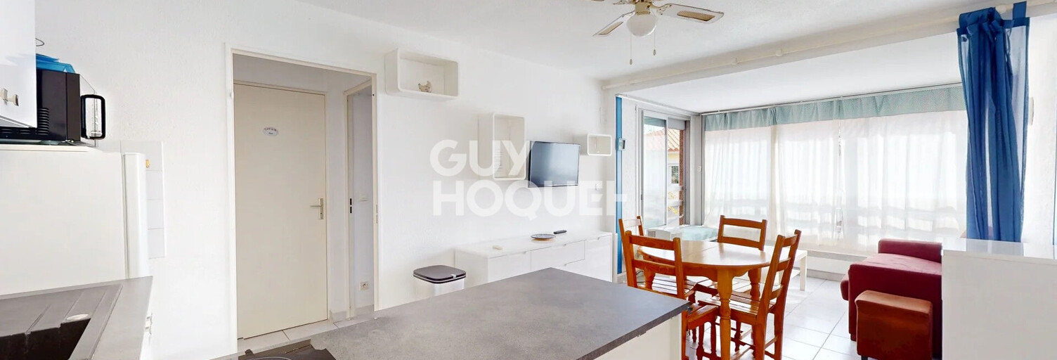 Appartement 2 Pièces 25 m² à vendre à Canet-en-Roussillon (66140)